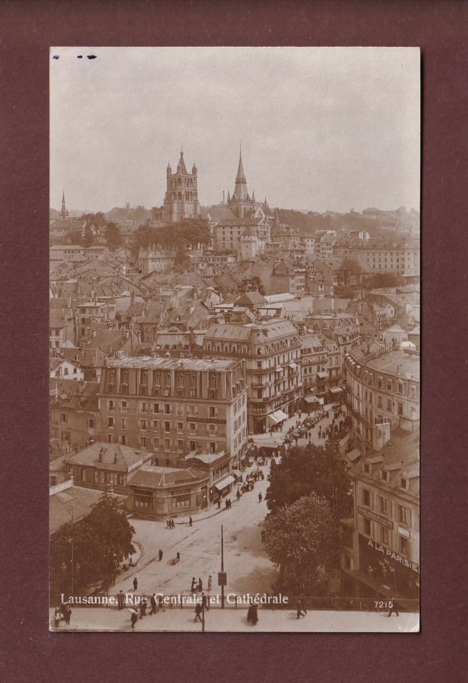 Cartes postales: LAUSANNE - Rue Centrale – D'occasion à Pully par nicecards