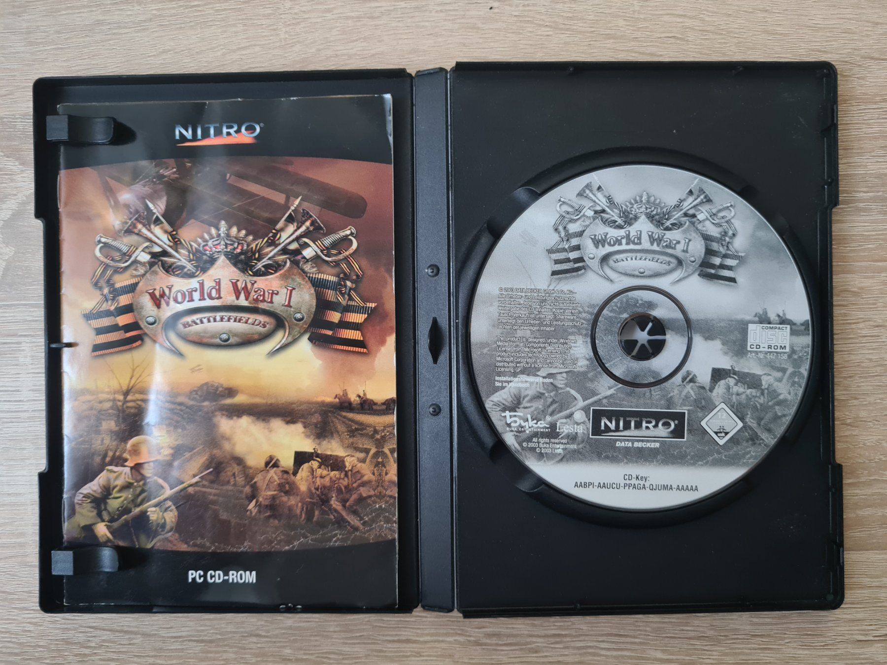 Giochi: World War I Battlefields (German Cover) - PC – Usato da Carouge GE venduto da Gasco 2