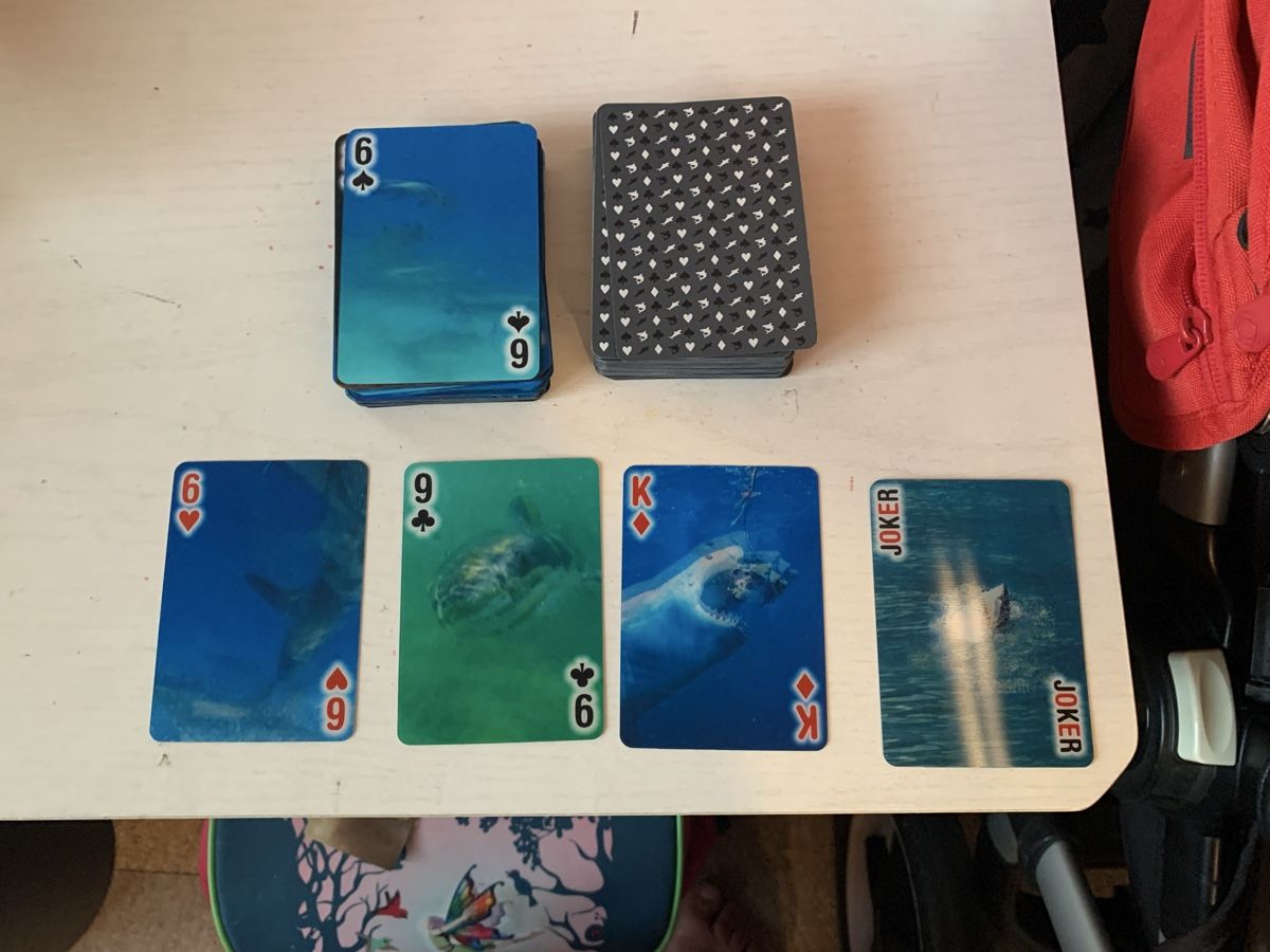 Giochi: 3 D Jasskarten Sharks – Nuovo e nell'imballaggio originale da Oberentfelden venduto da chelsea25 1