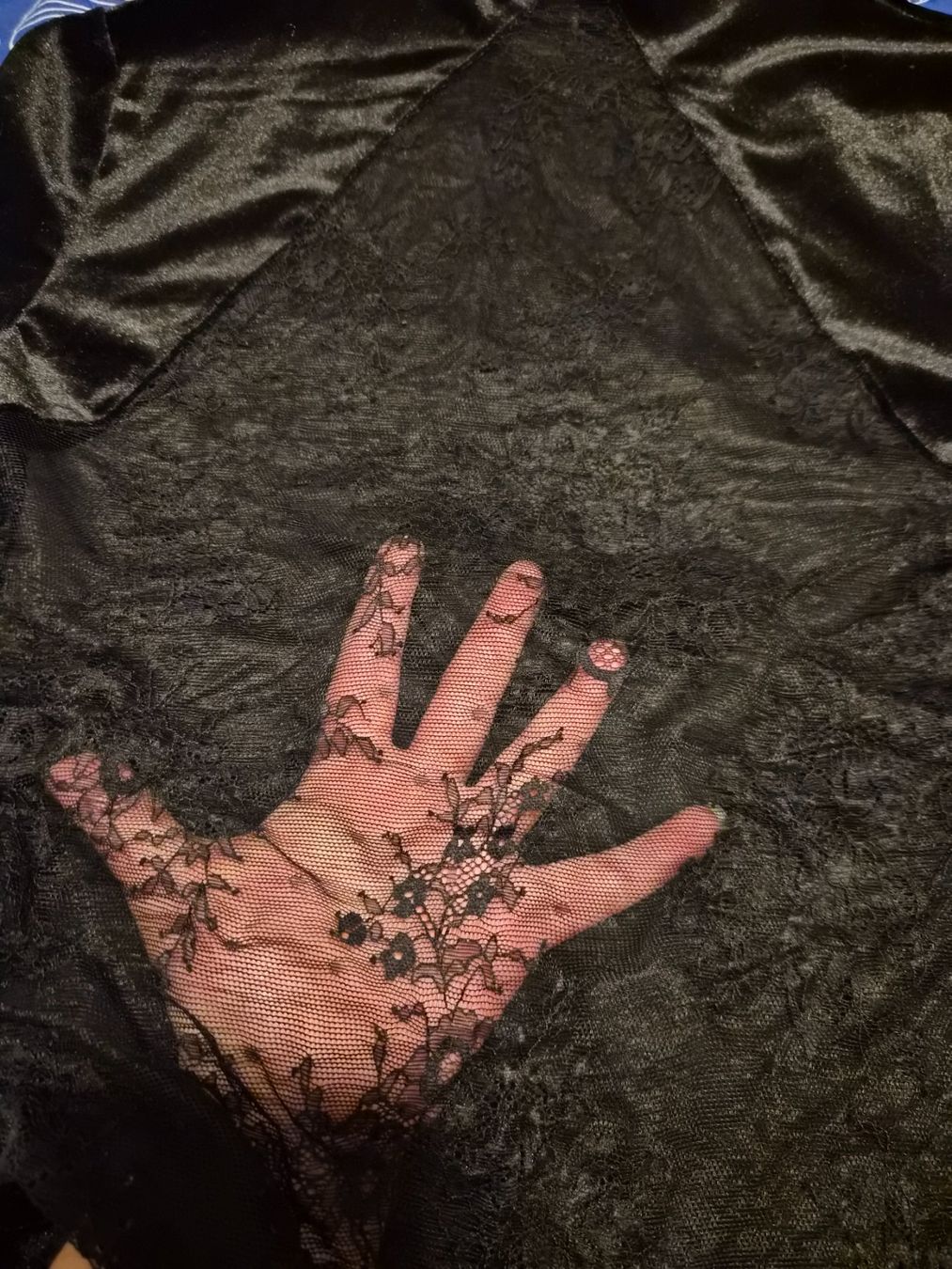 Topshop Top: Body gr L samt hinten spitze – Nuovo (secondo la descrizione) da Dietikon venduto da Eleda 4