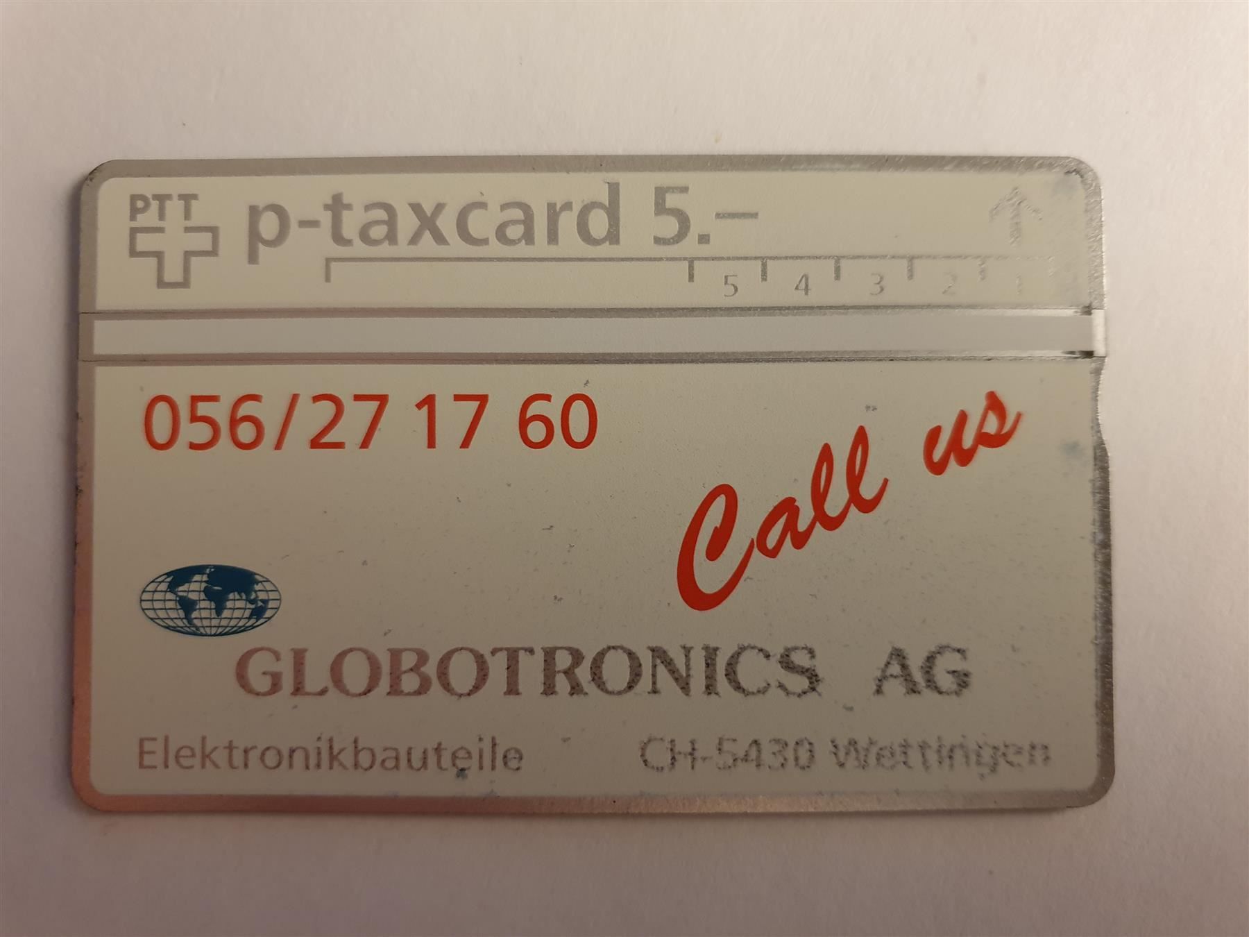 Telefon- & Taxkarten: Globotronics AG 310L – Neu (gemäss Beschreibung) aus Rain von chesz
