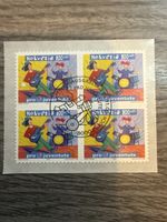 Helvetia Briefmarken Pro Juventute 2000, Viererblock