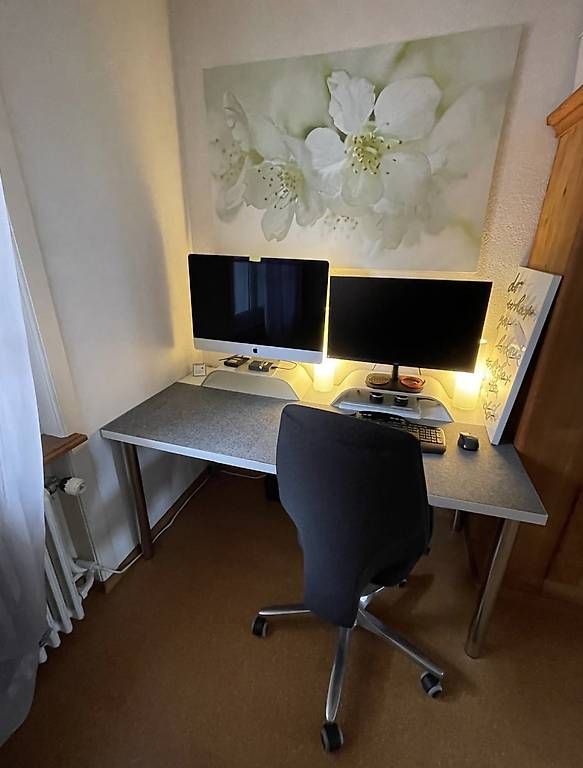 Tische: Pult/Tisch/Esstisch von Ikea, weiss – Gebraucht aus Thörishaus von ama_9dbt