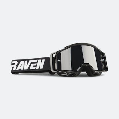 Motocross Brille Raven mit 2 Stk. Ersatzgläser (Neu (gemäss ...