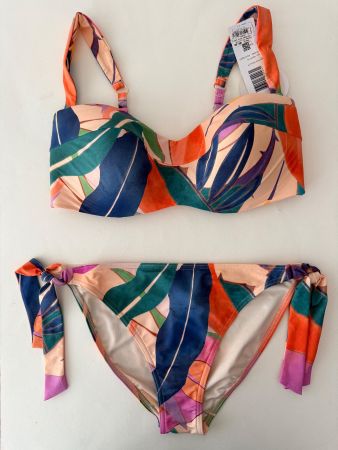 TRIUMPH, Bikini SUMMER ALLURE, Grösse 40E/40, Mehrfarbig