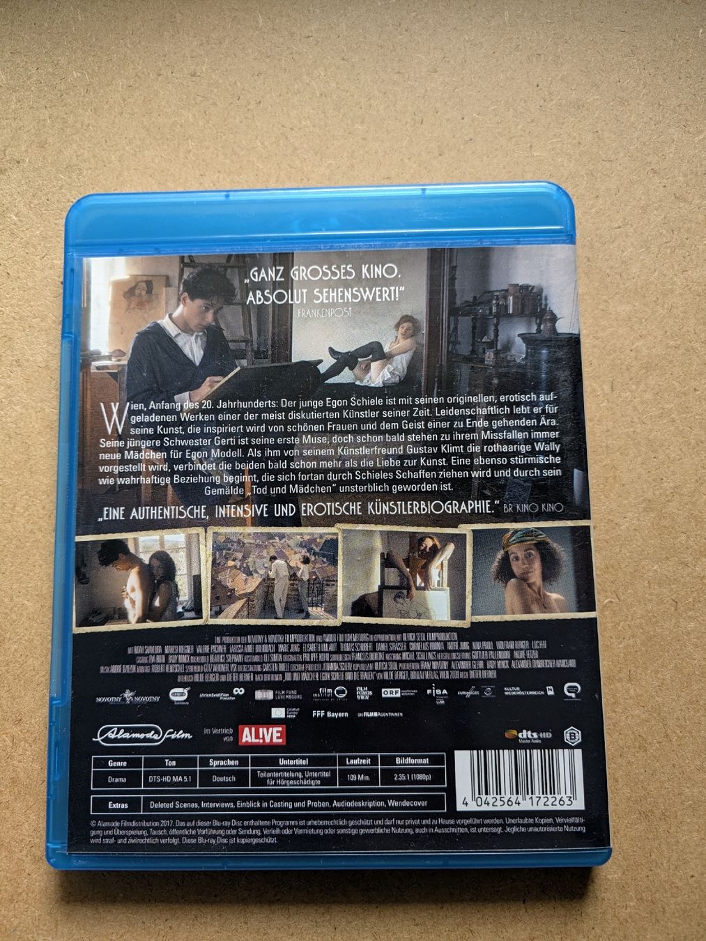 Tutti i DVDs: Egon Schiele Tod und Maedchen Blu-ray – Usato da Chur venduto da FreakofRarity 1