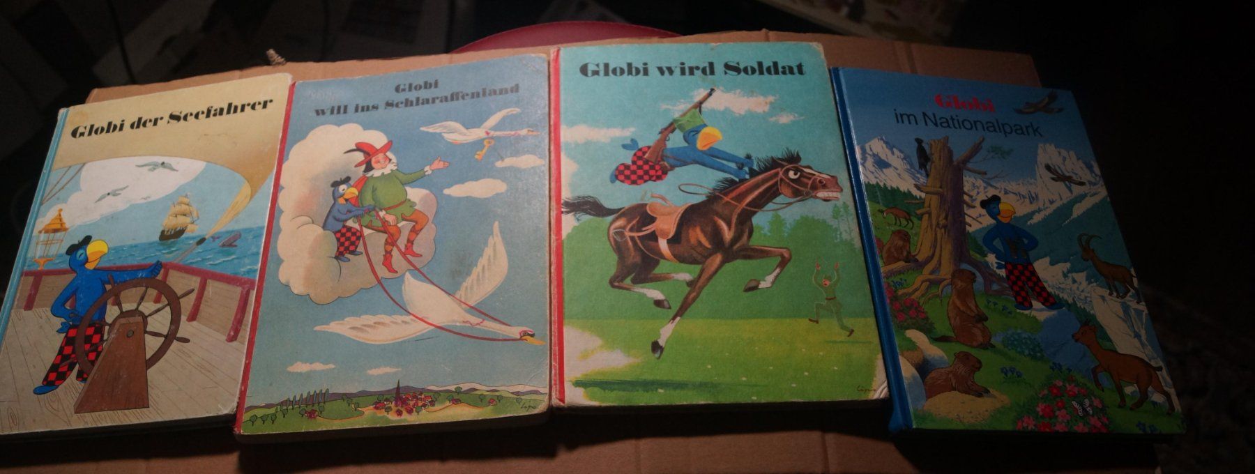 Bücher: Globi Bücher 6 Stück – Gebraucht aus Zuben von Rex4
