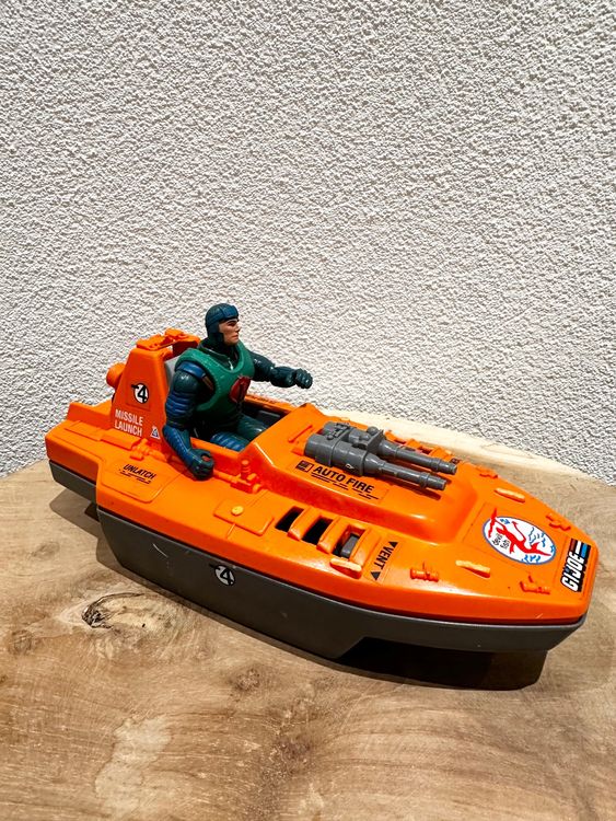 GI Joe Devilfish Bateau Véhicule Vintage 1986 Arah G.i. Joe Action Force - Collection