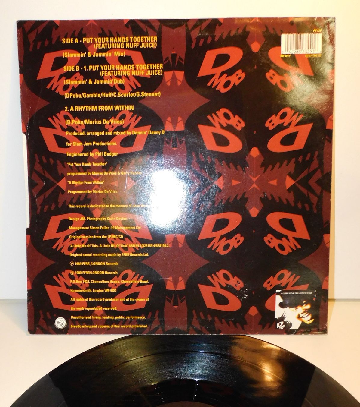 Dischi in vinile: LP - d mob - Slammin & Jammin - 1989 Schallplatte    Lp sind – Usato da Sursee venduto da 76 5
