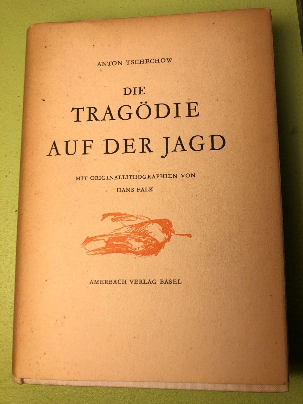 Libri: Anton Tschechow: Die Tragödie auf der Jagd. – Usato da Zürich venduto da allp