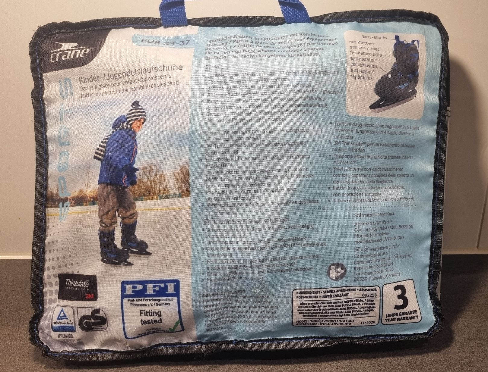 Pattini da ghiaccio: Schlittschuhe 33+37 – Usato da Münchwilen TG venduto da sli_5dvb 4