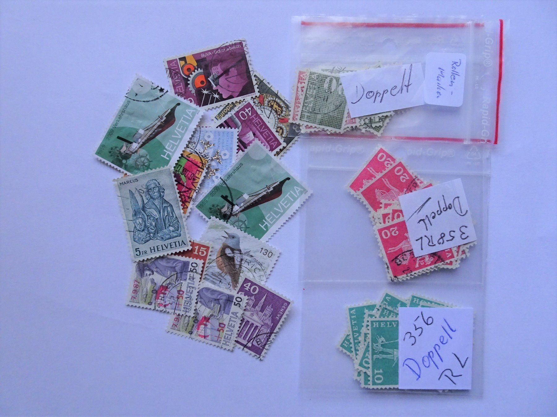 Alle Briefmarken: Restposten – Gebraucht aus Aadorf von Chnorli-Furz