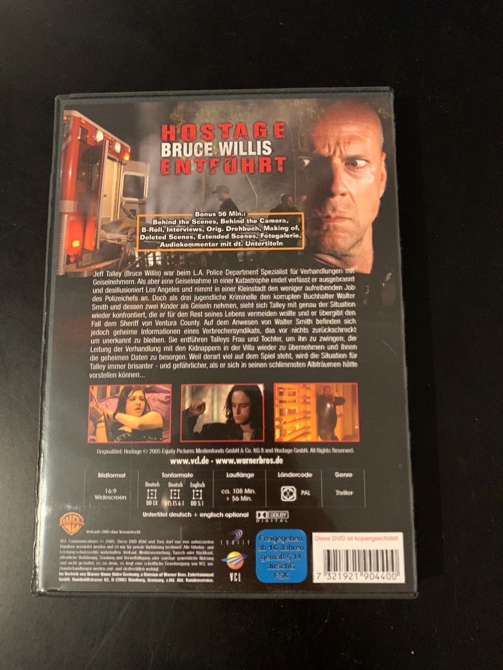 Tutti i DVDs: Hostage - Entführt (DVD) – Usato da Frasnacht venduto da RS-Ric 1