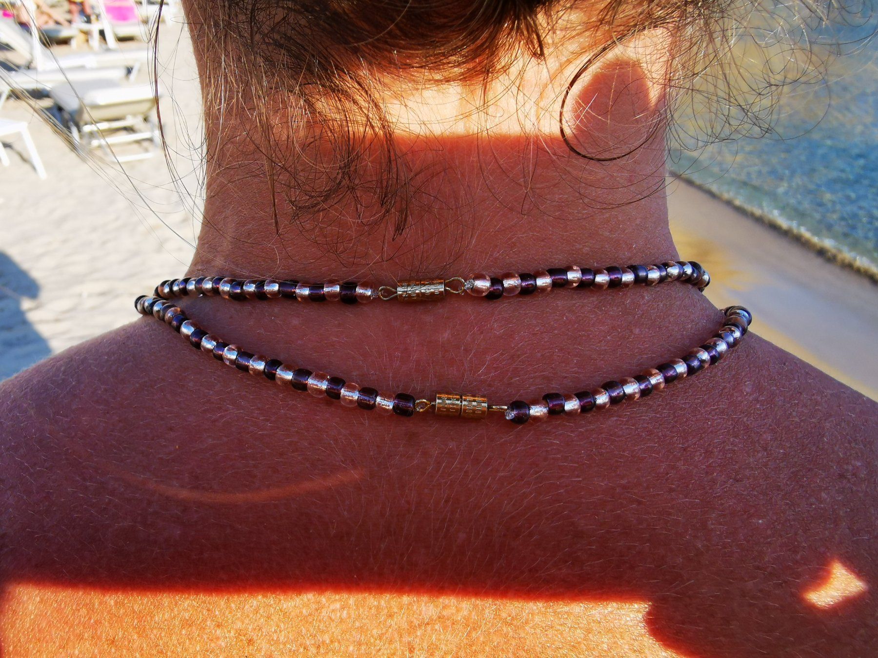 Catenine: Hand made Perlenkette (2 styles) – Nuovo e nell'imballaggio originale da Münsingen venduto da InnaN 2