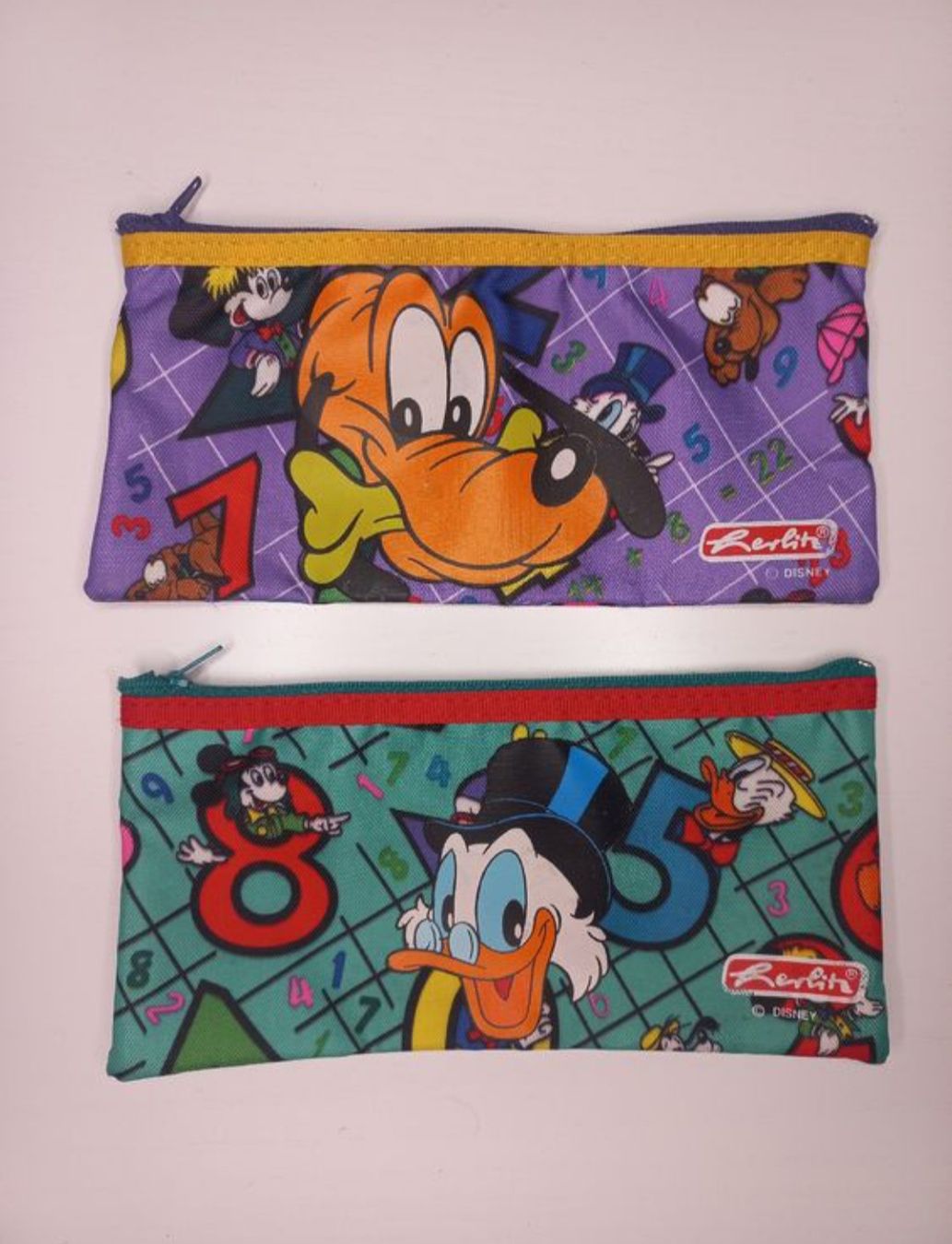 Herlitz Schüler-Etuis: Vintage Herlitz Ferdermappe - Disney - Donald Duck & Pluto – Gebraucht aus Wangen b. Olten von SecondStory4u