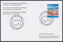 SOLOTHURN, Postkarte, Delegiertenversammlung Souvenir 2022