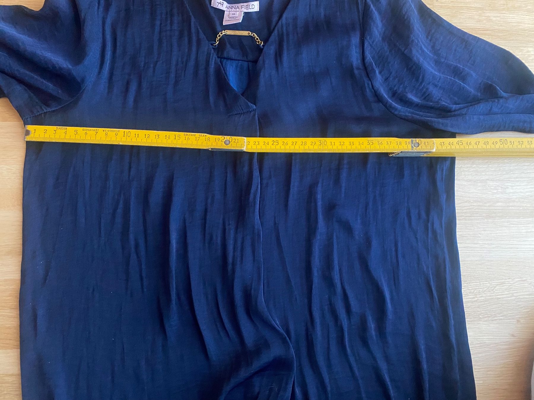 Anna Field Camicette: Anna Field blaue Bluse Gr. 38 – Usato da St Gallen venduto da Berta343 5