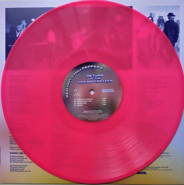 Red Hot Chili Peppersreturn Of The Dream Canteen Pink Vinyl Kaufen Auf Ricardo 3621