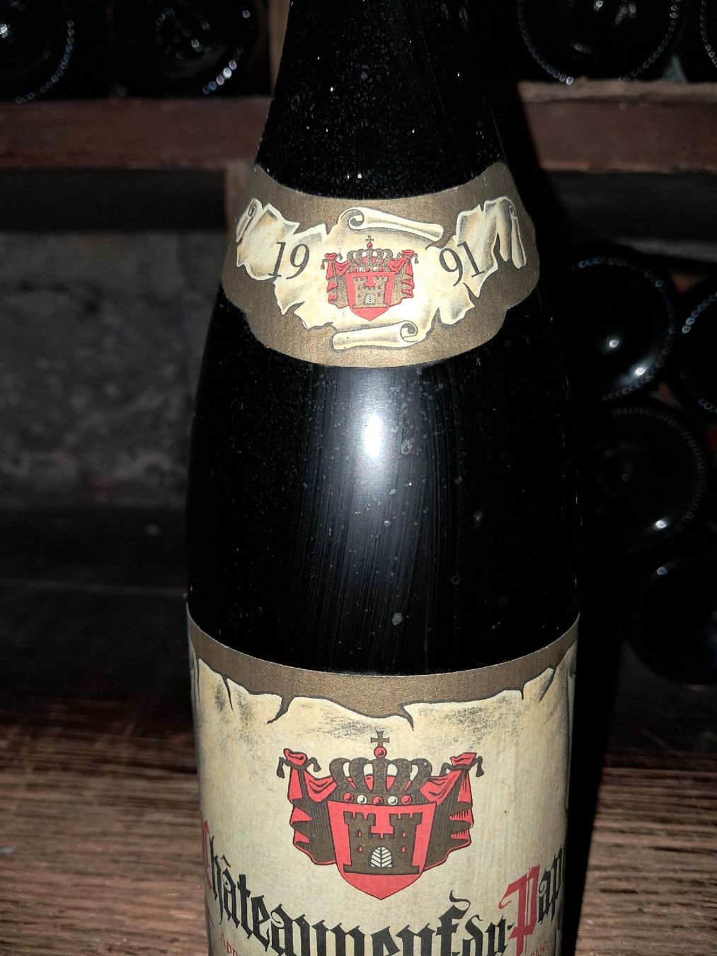 Vino: Châteauneuf-du-Pape de la "Cuvée du Baillage" – Nuovo e nell'imballaggio originale da Le locle venduto da juliensaran 1