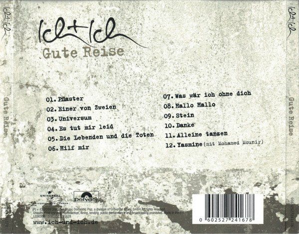 CD: Ich + Ich – Gute Reise – Usato da St.Gallen venduto da jalamusic 1