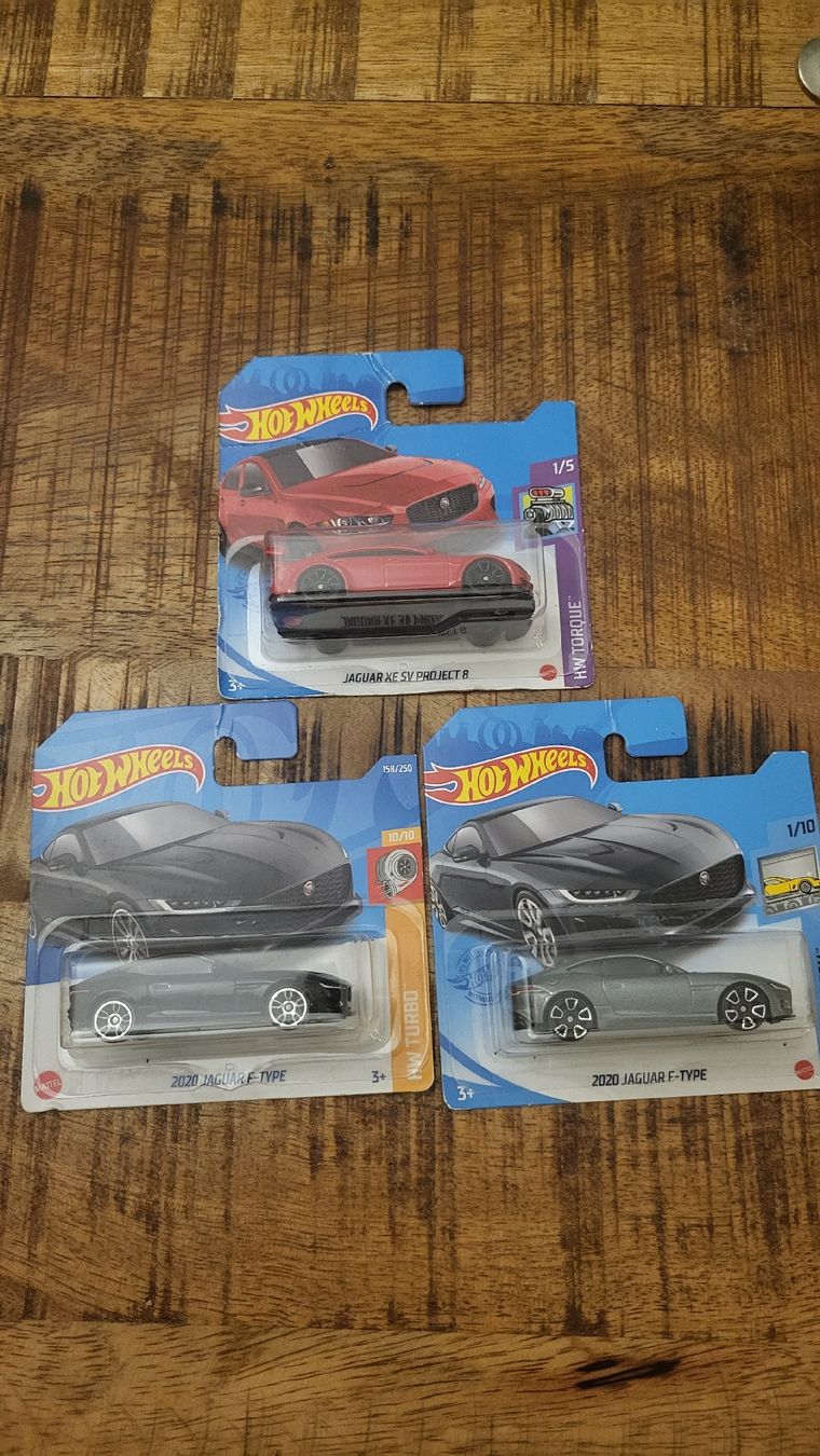 Hot Wheels Modellautos: Hot Wheels 3x Jaguar Modellauto neu – Neu und originalverpackt aus Jona von mjo_f5t2 2