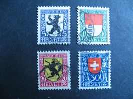 PJ 1924 Satz gestempelt 2