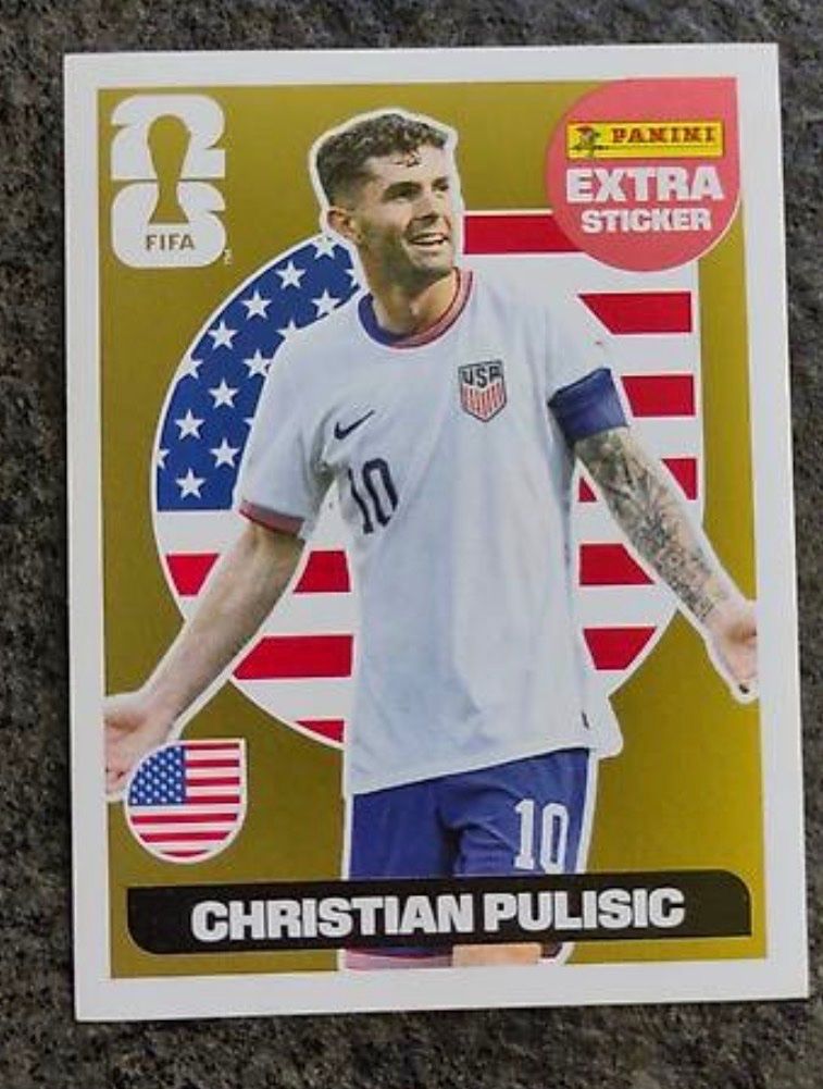 Panini Cartes à collectionner: Panini Extra Sticker  Pulisic Gold – Neuf (Voir description) à Zürich par Yvo619