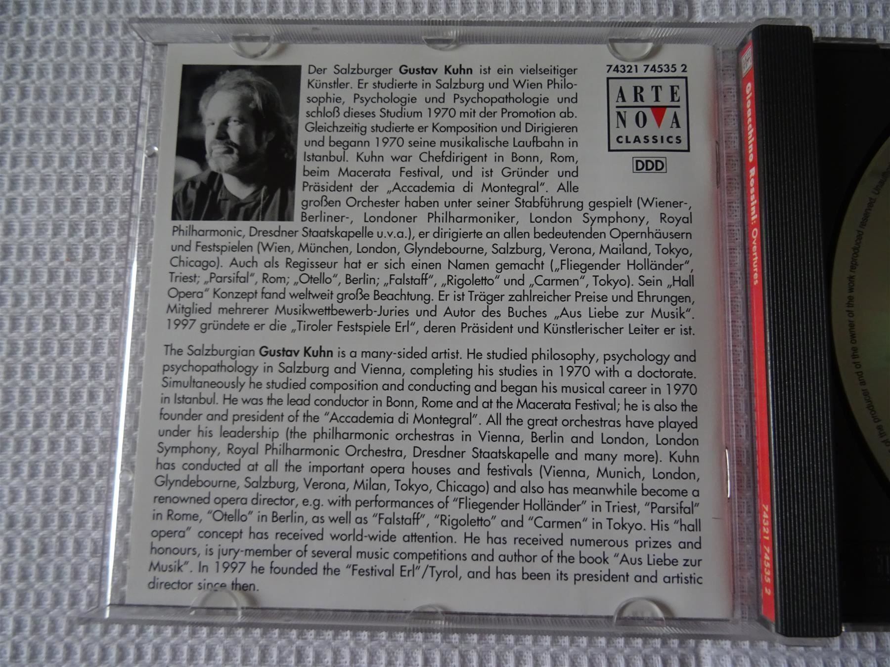 CDs: Rossini, Ouvertüren – D'occasion à Bilten par Bora3 3