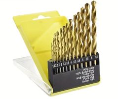 * 13-teiliges Bohrer-Set, 1,5–6,5 Mm, Schnellarbeitsstahl