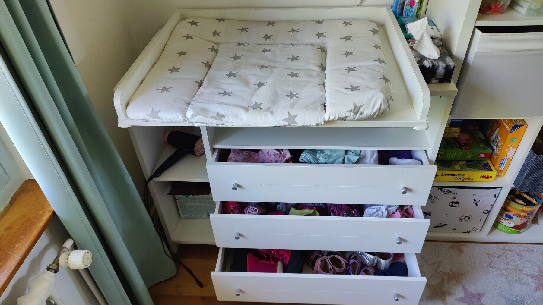 Fasciatoi & Accessori: Wickeltisch Möbel 114x93x53 – Usato da Zürich venduto da Ma_Da 1