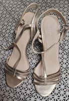 Elegante Sandaletten Graceland Gr. 38 Gold Sommer Schuhe
