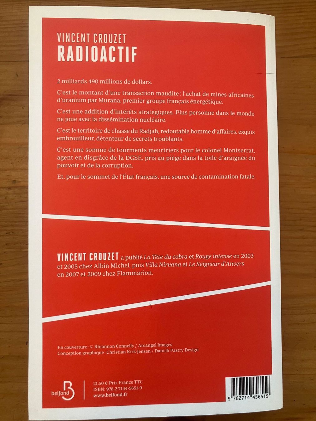 Bücher: Radioactif (Vincent Crouzet) – Gebraucht aus Meyrin von Julien333 2