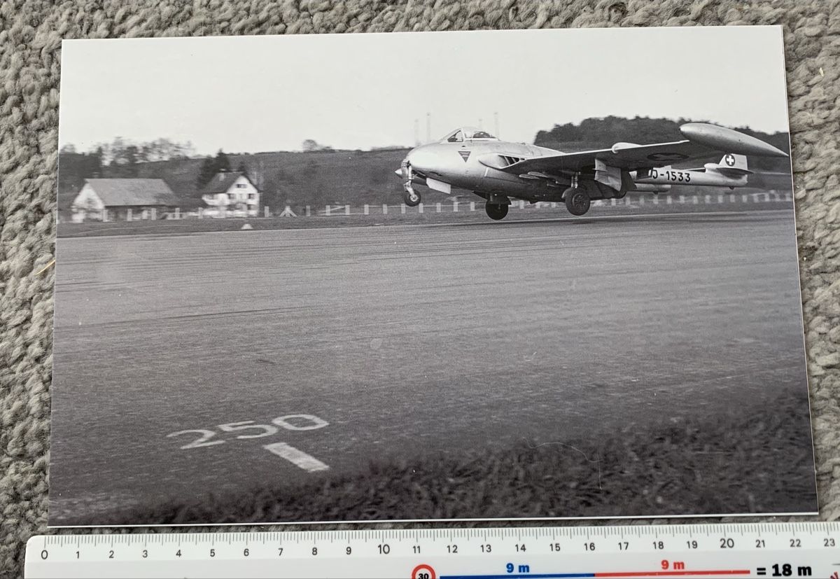 Foto & Immagini: Print einer De Havilland Venom DH-112 – Nuovo (secondo la descrizione) da Esslingen venduto da Gargamel011