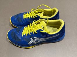 Asics Gel-Rocket 9 Indoor Court Shoes - EU 45 - Blue/Yellow