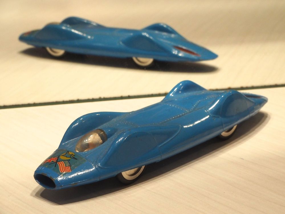 Corgi Toys Modellini d'auto: Proteus Campbell Bluebird - Corgi 153 – Usato da Winterthur venduto da 602ccm
