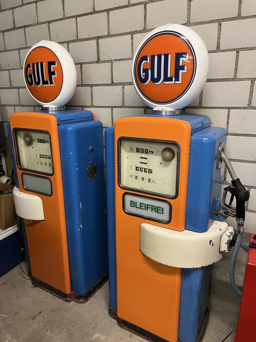 Gulf Oil Altre raccolte & rarità: Tanksäulen Gulf Wayne – Usato da Hellikon venduto da renejegge
