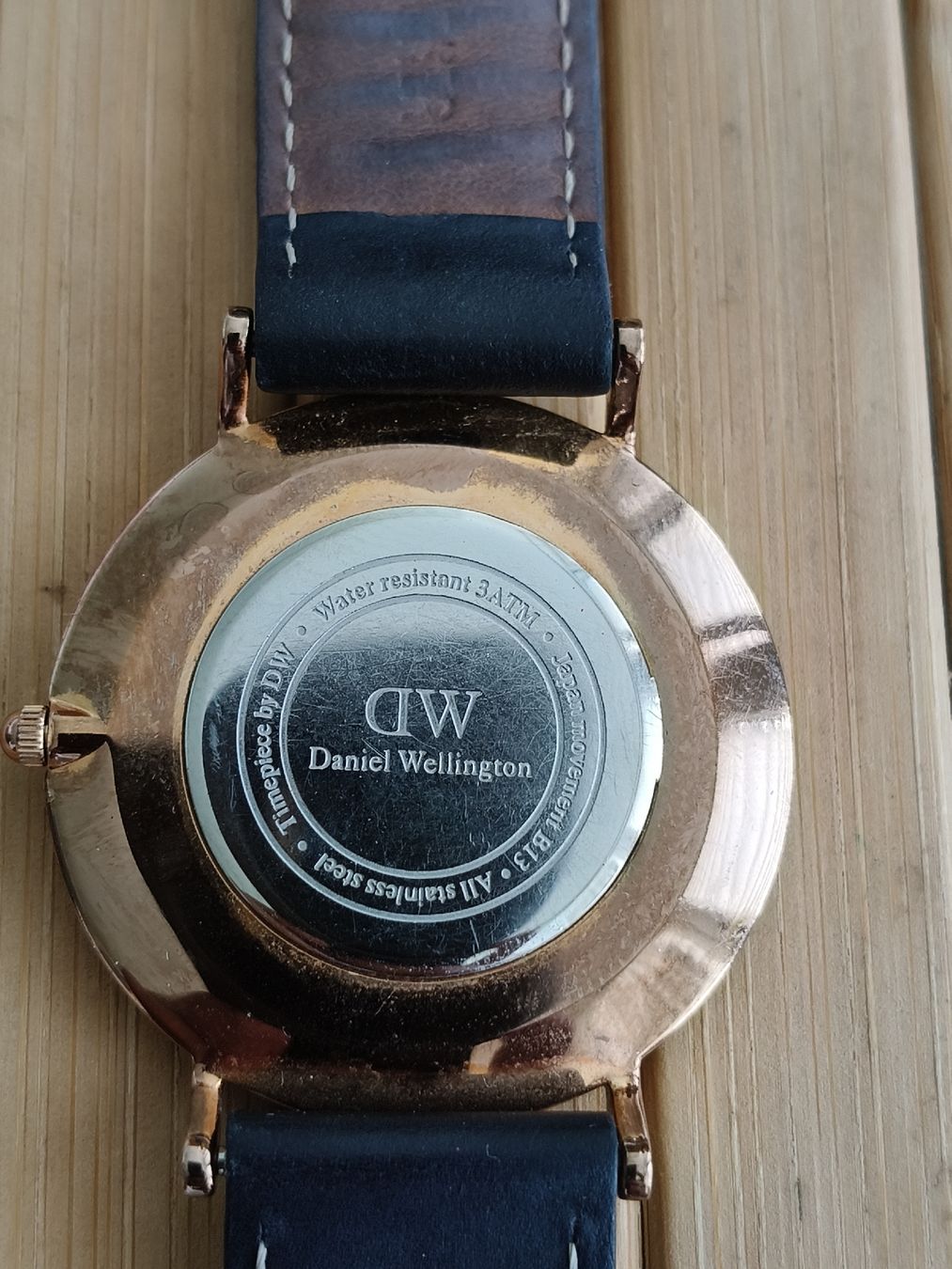 Daniel Wellington Orologi: Daniel Wellington Watch Rosegold White Leather Strap – Usato da Zürich venduto da sha_vw65 2