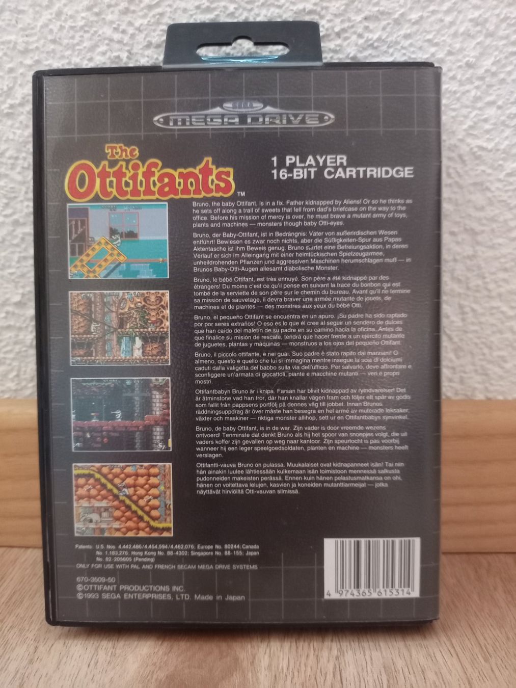 Sega Giochi: The Ottifants - Sega Mega Drive – Usato da Spiez venduto da egonolsen 1