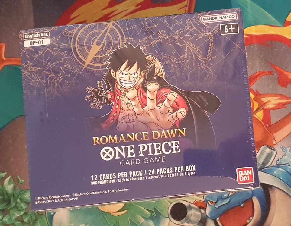 romance dawn booster box white bottom ONE PIECE English Booster Box main image 1