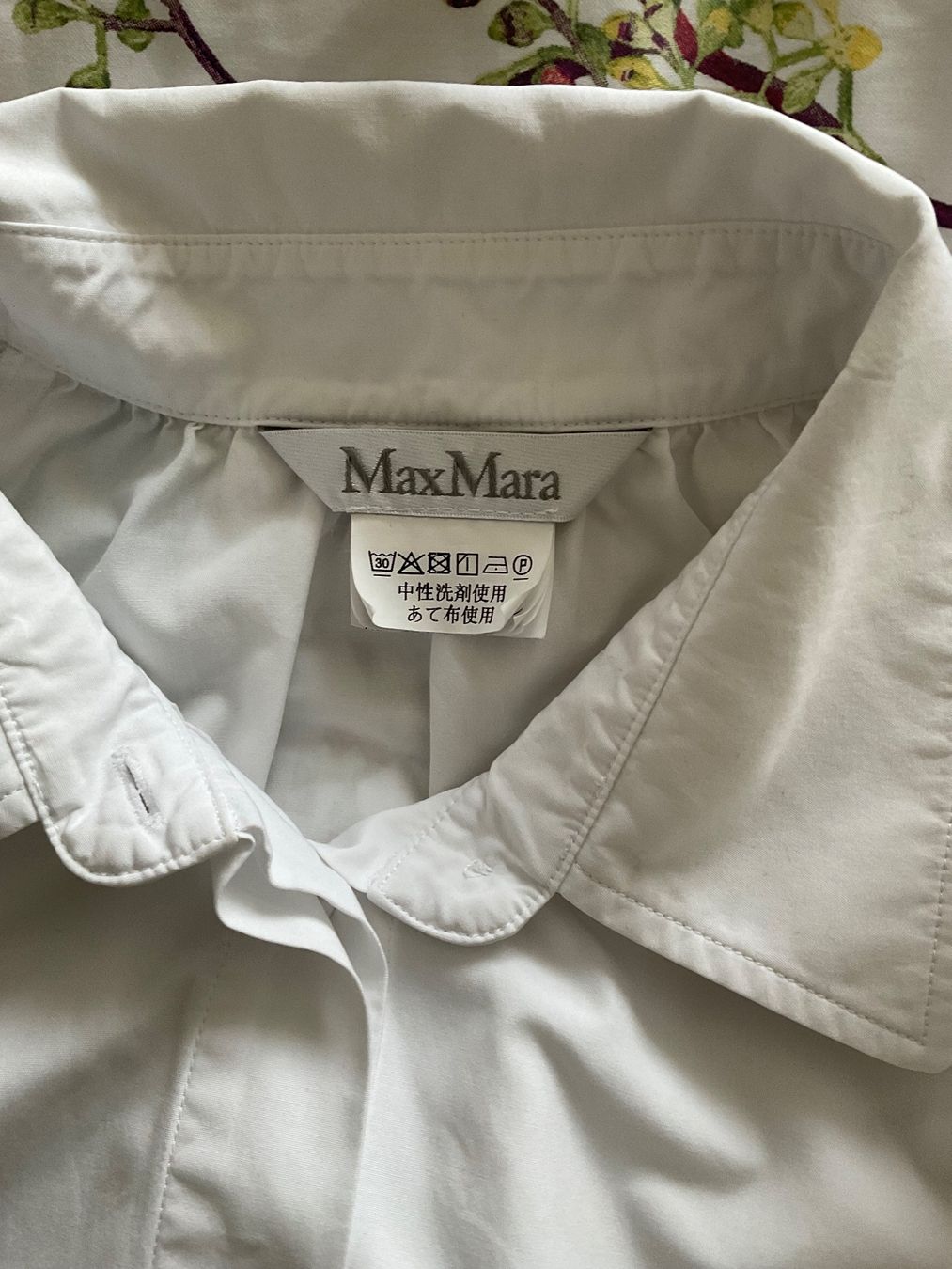 Max Mara Camicette: MAX MARA oversize Bluse Gr L weiss Neuwertig – Nuovo (secondo la descrizione) da Urdorf venduto da alda02 5