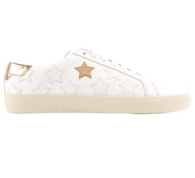 Saint Laurent Sneakers Damen Weiss Sternenprint Grösse 38 ne