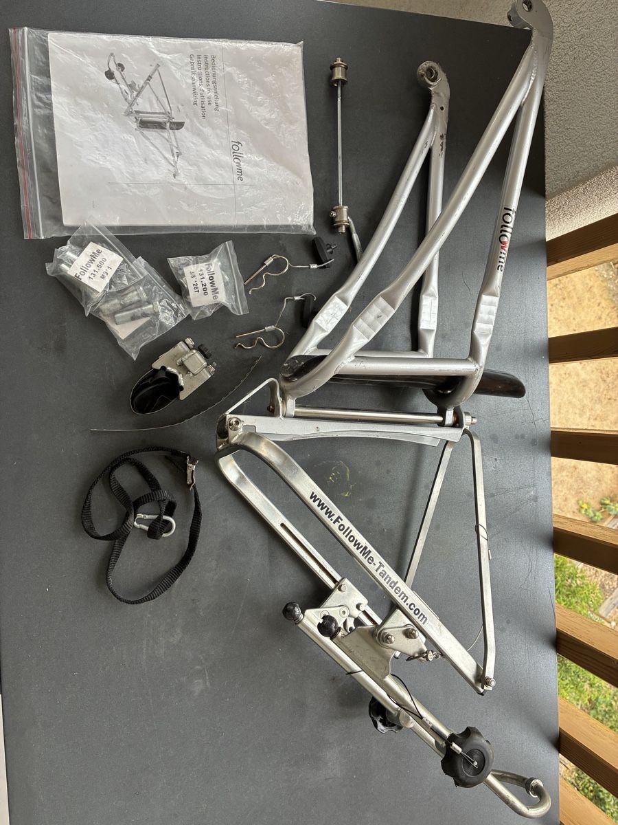 Fixations: Attelage tandem Follow me  – D'occasion à Agiez par neurisis 7
