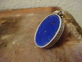 Anhänger Lapislazuli / 925 Silber