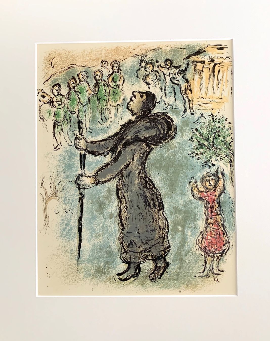 Grafica & Litografie: Marc Chagall   "Homer Die Odyssee"    3 Lithographien – Usato da Nennigkofen venduto da waltraub
