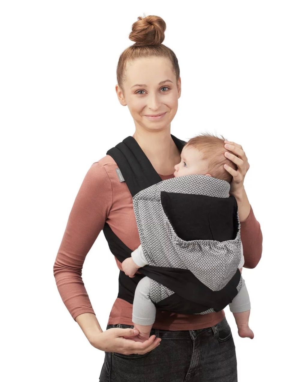 Marsupi portabebè: Kinderkraft ADOREE Babytrage, grau – Nuovo (secondo la descrizione) da Basel venduto da Seifehuesli 4