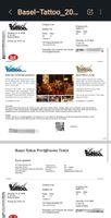 Tickets Basel Tattoo