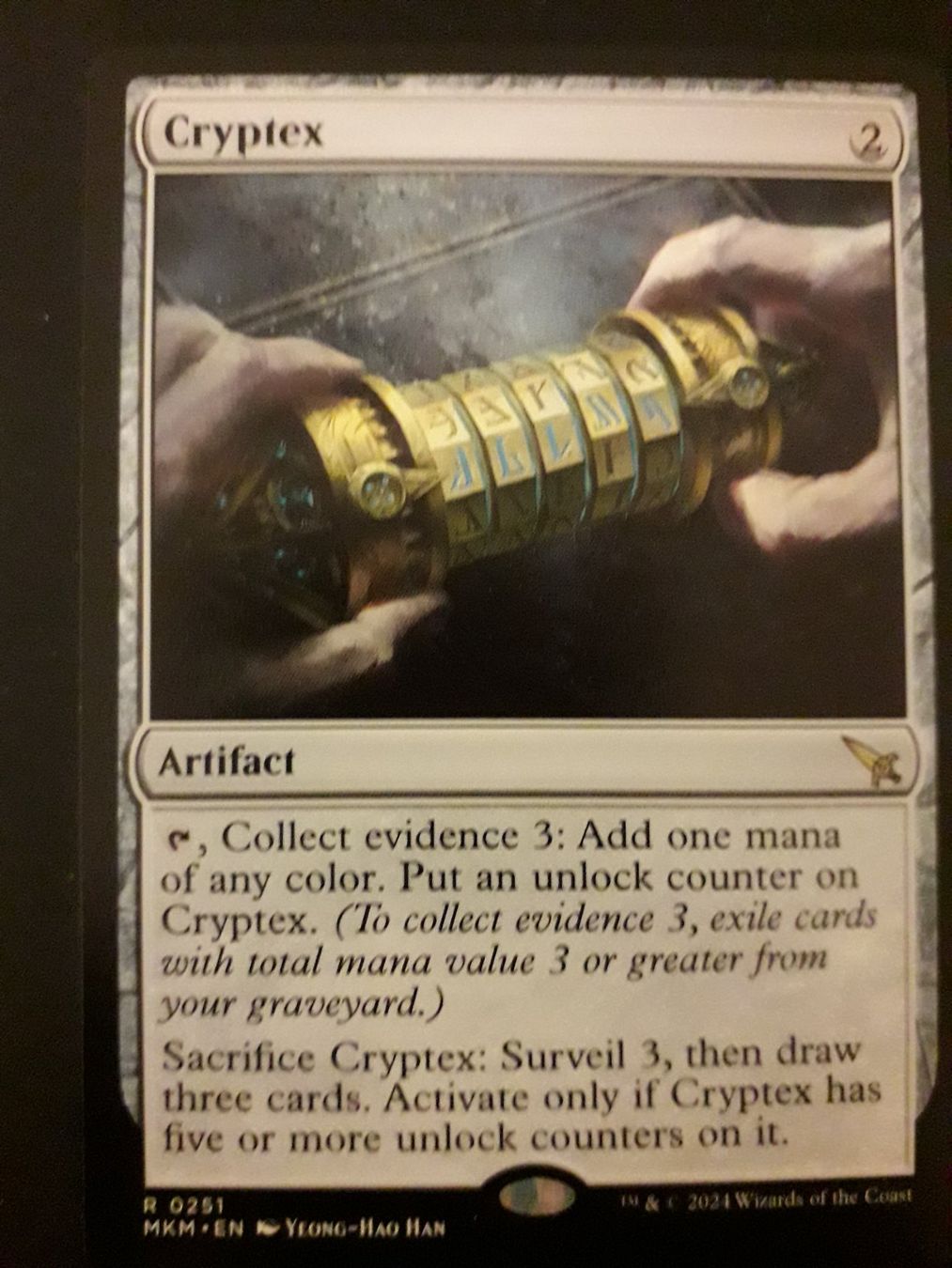 Magic The Gathering Sammelbilder & Trading cards: MTG - Cryptex – Gebraucht aus Lausanne von and_n6mz