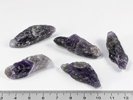 Amethyst Spitzen 36 bis 42mm, 5Stk.
