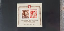 Pro Juventute Block postfrisch Jahrgang 1941