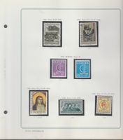LOTTO 7 FRANCOBOLLI ITALIA NUOVI 1966 Donatello Giotto  p85